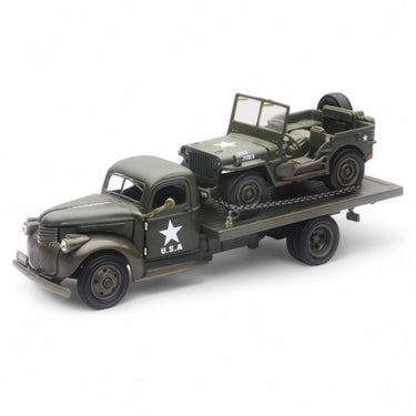 Camioneta Chevy Año 1941 Militar Escala 1:32